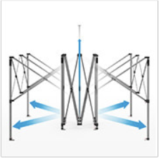 Structure en aluminium